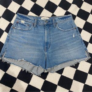 Abercrombie & Fitch Curve Love Mom Shorts